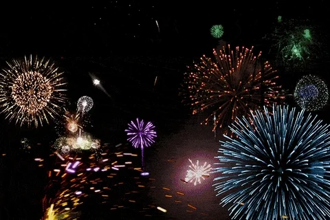 Animated Fireworks