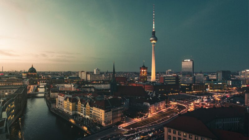 Berlin Panorama with TV tower