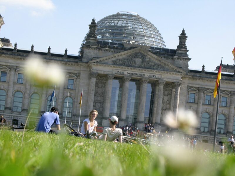 A view of Reichstag